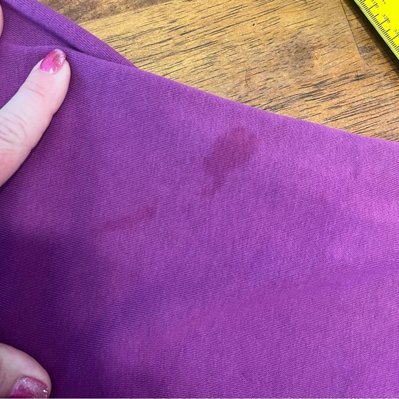 Nike purple magenta cropped sweatshirt women’s medium - Picture 7 of 8